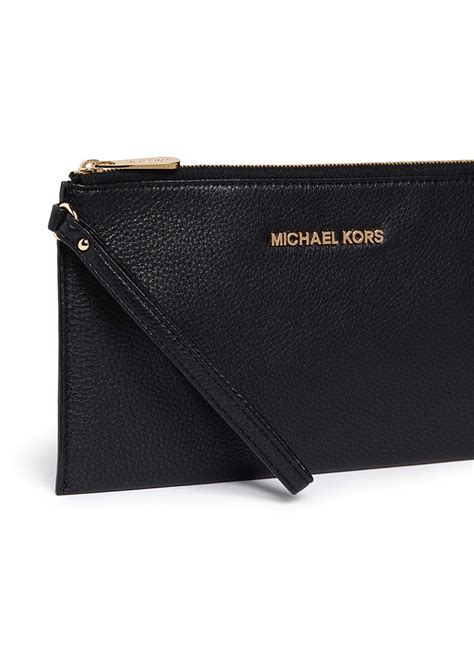 michael kors large bedford clutch|MICHAEL Michael Kors Bedford Large Zip Clutch .